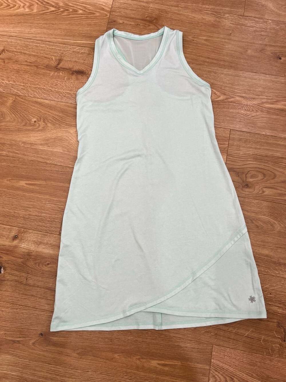 Tek Gear Drytek Women's Athletic Tulip Hem Tank Dress in Mint Green Size Small